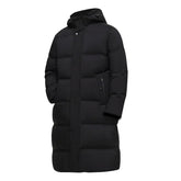 Cikers Sports Warm-Ups Black / M White duck down winter long down jacket-HQ8810
