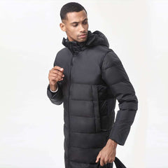 Cikers Sports Warm-Ups Windrunner- Winter Long Down Coat