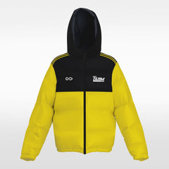 Cikers Sports Warm-Ups Yellow / 120 Lemon - Customized Sublimated Kids Winter Jacket 018