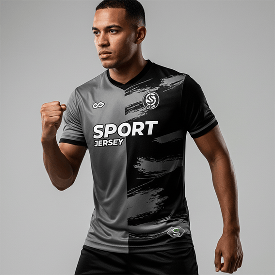 Cikers Sports Wave Cutter - Custom Soccer Jersey for Men Sublimation - WS201GCZL3