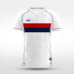 Cikers Sports white / S assault - Custom Soccer Jersey for Men Sublimation - WS201GYVW3