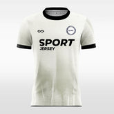 Cikers Sports White / S Dark Clouds - Custom Soccer Jersey for Men Sublimation FT060109S