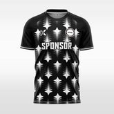 Cikers Sports White / S Four Pointed Star- Custom Design Soccer Jersey for Men Sublimation