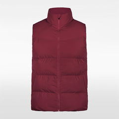 Cikers Sports Winter Jackets Red / S Adult Winter Sleeveless Jacket DF9017