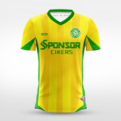 Cikers Sports yellow / S Forest Breath - Custom Soccer Jersey for Men Sublimation - WS201GYVE3