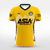 Cikers Sports yellow / S Ignite Dreams- Custom Soccer Jersey for Men Sublimation - WS201GYVA3