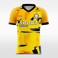Cikers Sports Yellow / S Tabby - Custom Soccer Jersey for Men Sublimation