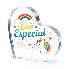 CusPrinting 150*150*14mm: Premium Heart Crystal-Acrylic Trophy (Large) - Corporate Milestone & Executive Gift Display