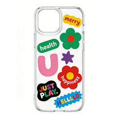 CusPrinting Customizable phone cases - "Happiness & Health" Design for iPhone 16 Pro Max