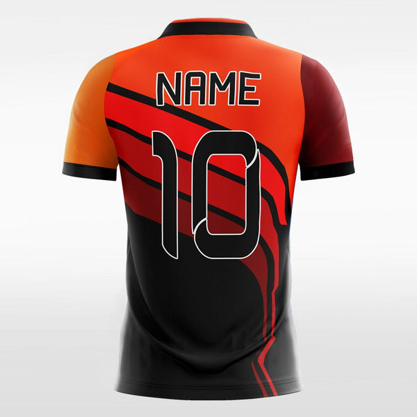 Design Orange Soccer Jerseys, Orange Football Shirts Print-XTeamwear