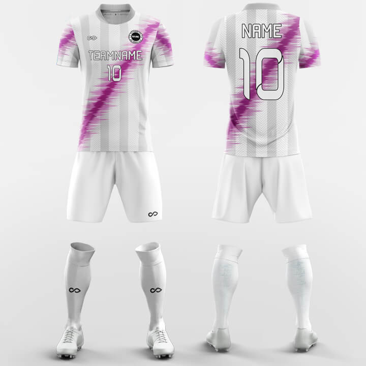 Design Pink Soccer Jerseys, Pink Football Uniforms Print-XTeamwear