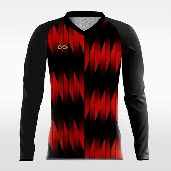 Long Sleeve Soccer Shirt Football Goalkeeper Jersey Design Custom