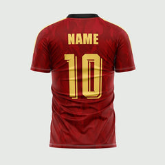 XTeamwear 2026 Global Elite Series - Custom Design Soccer Jersey for Men Sublimation(red and yellow)