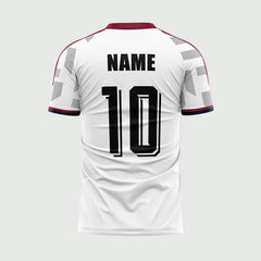 XTeamwear 2026 Global Elite Series - Custom Design Soccer Jersey for Men Sublimation(Rose red and white)
