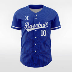 XTeamwear Annual Ring - Customized Men's Sublimated Button Down Baseball Jersey