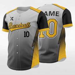 XTeamwear Batman - Customized Men's Sublimated Button Down Baseball Jersey