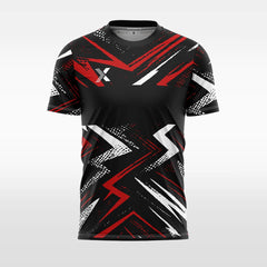 XTeamwear black / S Dynamic electric texture - Custom Design Soccer Jersey for Men Sublimation