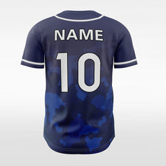 XTeamwear Camouflage 2 - Customized Men's Sublimated Button Down Baseball Jersey