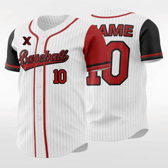 XTeamwear Classic 5 - Customized Men's Sublimated Button Down Baseball Jersey