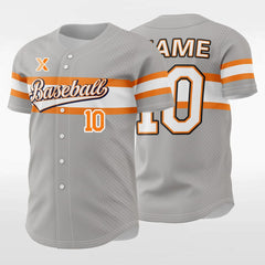 XTeamwear Classic 7 - Customized Men's Sublimated Button Down Baseball Jersey