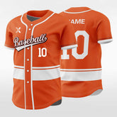 XTeamwear Classic2 - Customized Men's Sublimated Button Down Baseball Jersey