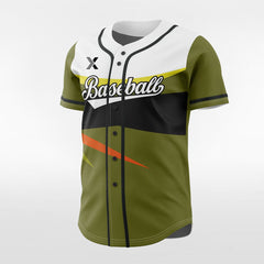XTeamwear Classic4 - Customized Men's Sublimated Button Down Baseball Jersey