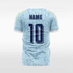 XTeamwear Cloud pattern - Custom Design Soccer Jersey for Men Sublimation