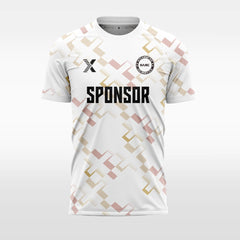 XTeamwear Cross Square Pattern - Custom Design Soccer Jersey for Men Sublimation