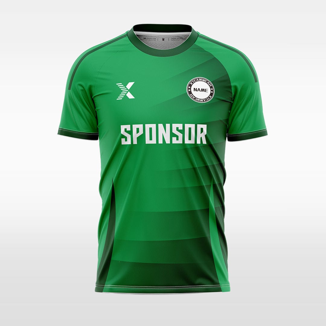 XTeamwear diagonal gradient pattern - Custom Design Soccer Jersey for Men Sublimation