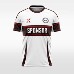 XTeamwear Double horizontal stripes - Custom Design Soccer Jersey for Men Sublimation