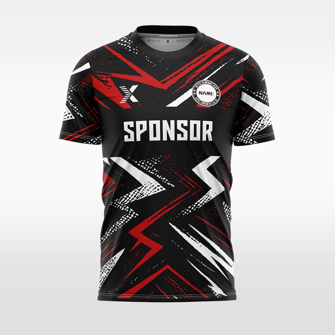 XTeamwear Dynamic electric texture - Custom Design Soccer Jersey for Men Sublimation