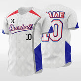 XTeamwear Evangelion-01 - Customized Men's Sublimated Button Down Baseball Jersey