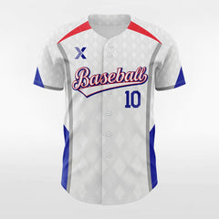 XTeamwear Evangelion-01 - Customized Men's Sublimated Button Down Baseball Jersey