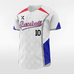 XTeamwear Evangelion-01 - Customized Men's Sublimated Button Down Baseball Jersey