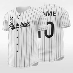 XTeamwear Fence - Customized Men's Sublimated Button Down Baseball Jersey