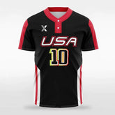 XTeamwear Fireman - Customized Men's Sublimated 2-Button Baseball Jersey