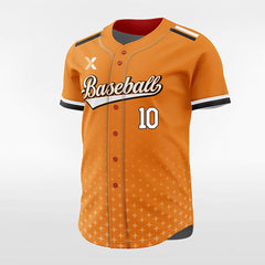XTeamwear Fruit - Customized Men's Sublimated Button Down Baseball Jersey