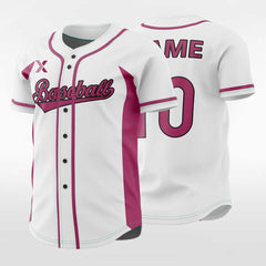 XTeamwear Grape - Customized Men's Sublimated Button Down Baseball Jersey