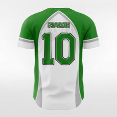 XTeamwear Green Ghost - Customized Men's Sublimated Button Down Baseball Jersey