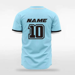 XTeamwear Hip Colors - Customized Men's Sublimated Button Down Baseball Jersey