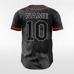 XTeamwear Ink 2 - Customized Men's Sublimated Button Down Baseball Jersey