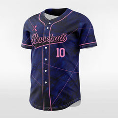 XTeamwear Laser - Customized Men's Sublimated Button Down Baseball Jersey
