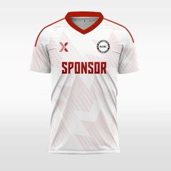 XTeamwear Light-colored geometric gradient - Custom Design Soccer Jersey for Men Sublimation