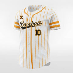 XTeamwear Magic Bone - Customized Men's Sublimated Button Down Baseball Jersey
