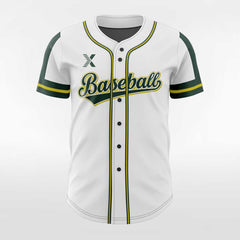 XTeamwear Moss - Customized Men's Sublimated Button Down Baseball Jersey