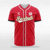 XTeamwear Nostalgia - Customized Men's Sublimated Button Down Baseball Jersey