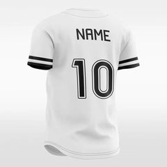 XTeamwear Pure - Customized Men's Sublimated Button Down Baseball Jersey