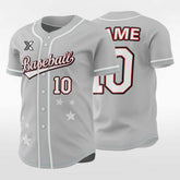 XTeamwear Red Dwarf - Customized Men's Sublimated Button Down Baseball Jersey