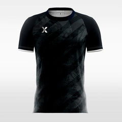 XTeamwear Soccer Jersey Black Camouflage - Kids Custom Soccer Jerseys Design Diagonals