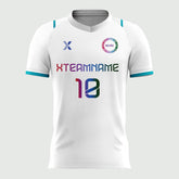 XTeamwear Soccer Jersey Classic Simple - Women Custom Soccer Jerseys Design White